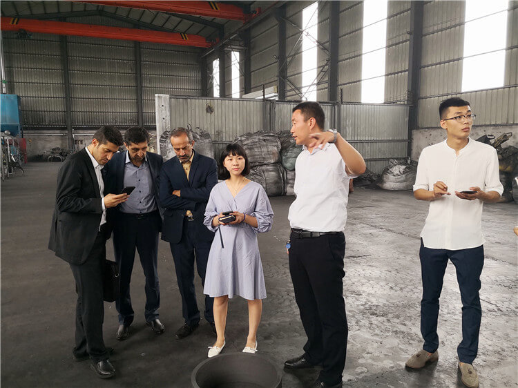 Iran Customers Visit Our Production Line