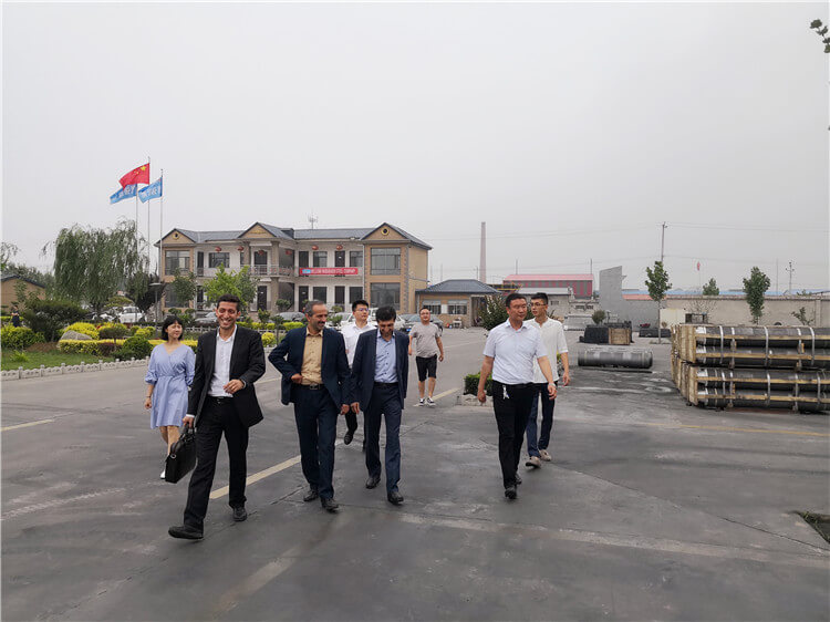 Iran Customers Visit Our Production Line